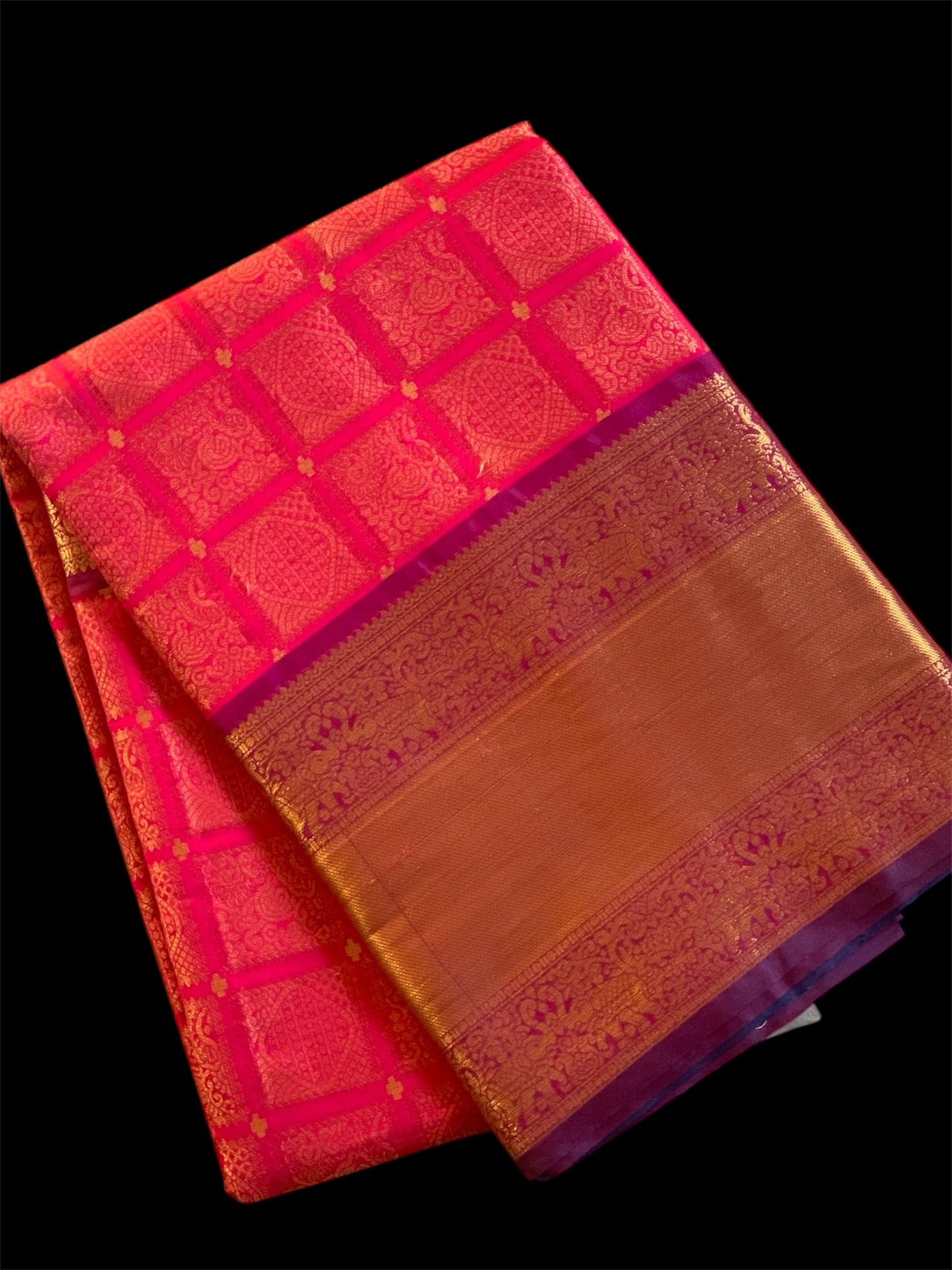 Pink Color Silk Readymade/Easy Saree (Clearance)