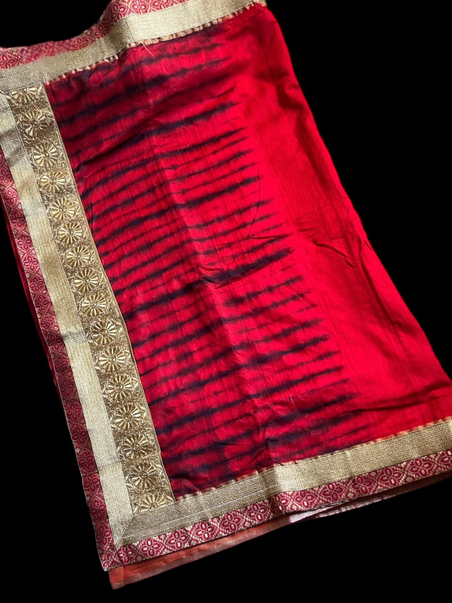 Red Color Designer Readymade Saree