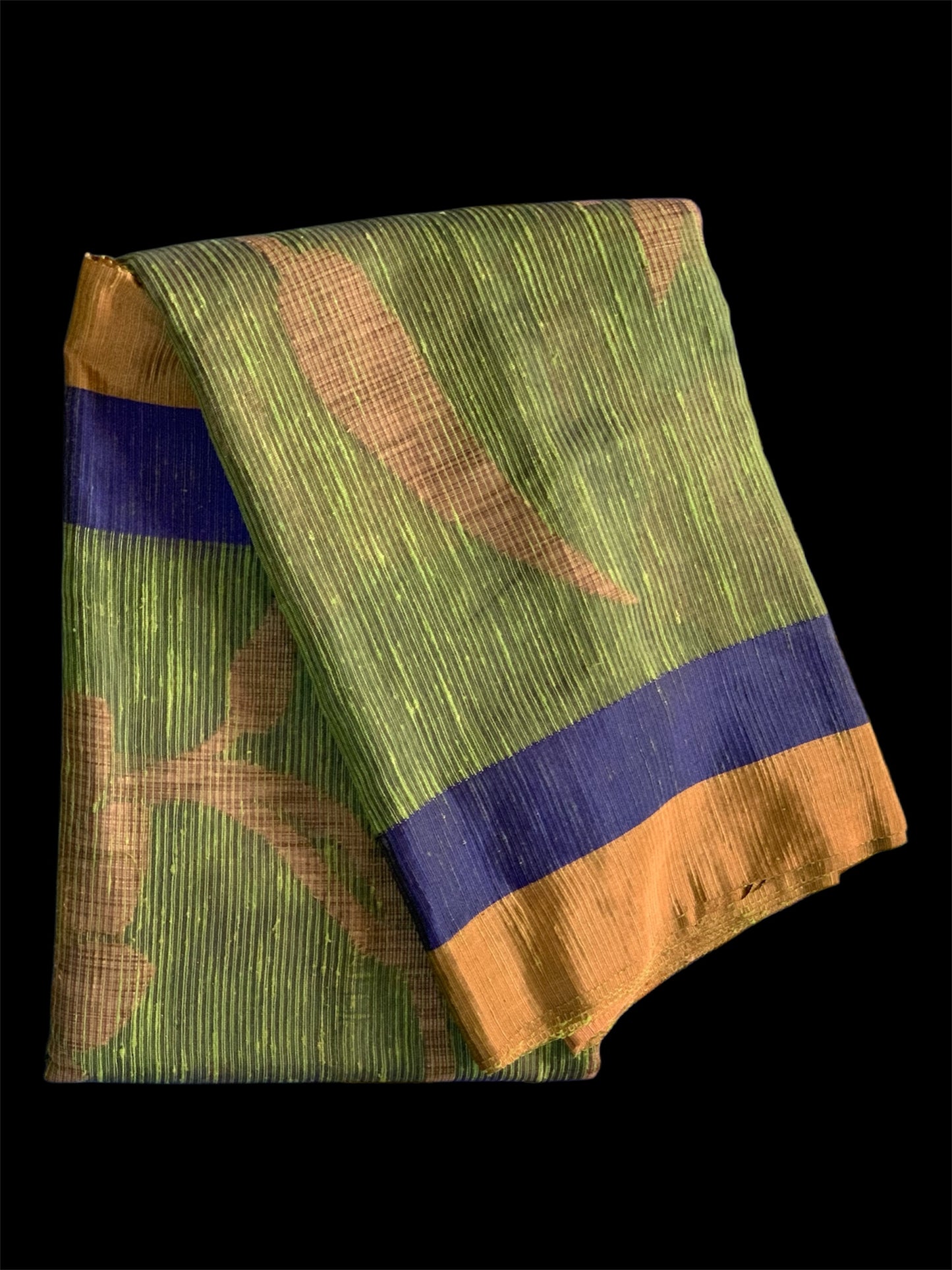 Green Color Silk Readymade/Easy Saree