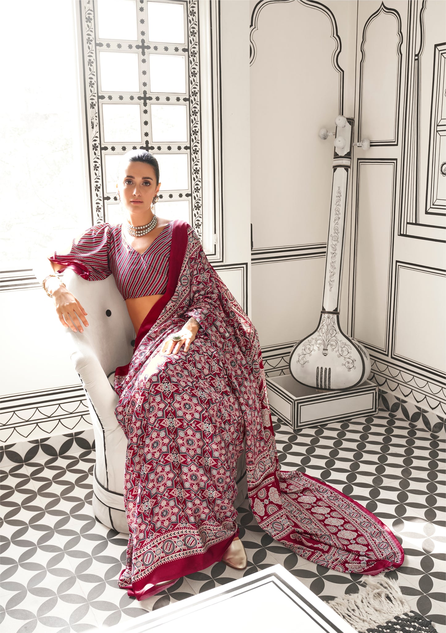 Office Wear Readymade/Easy Saree