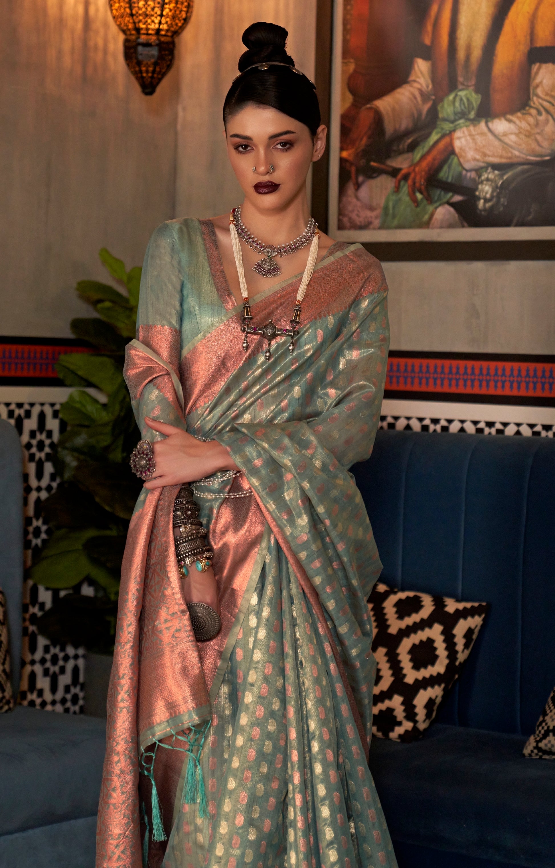 readymade sari