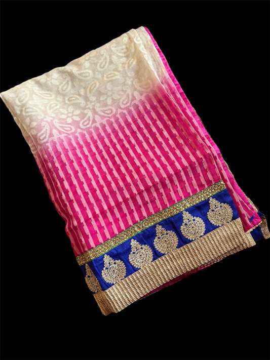 Multicolor Color Designer Readymade Saree