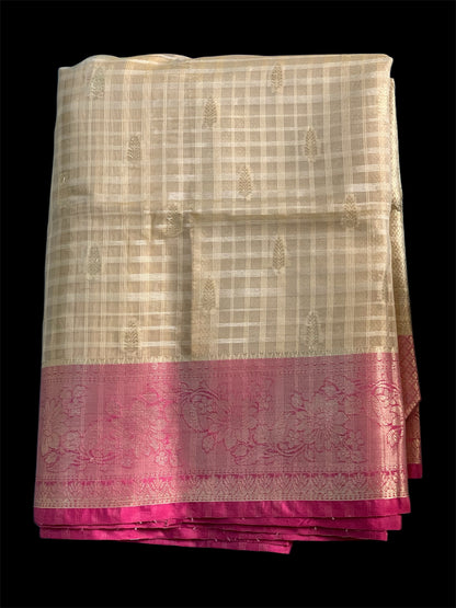 Golden Banarasi Readymade/Easy Saree