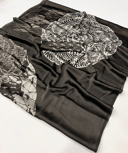 Multicolor Crepe Silk Casual Readymade/Easy Saree