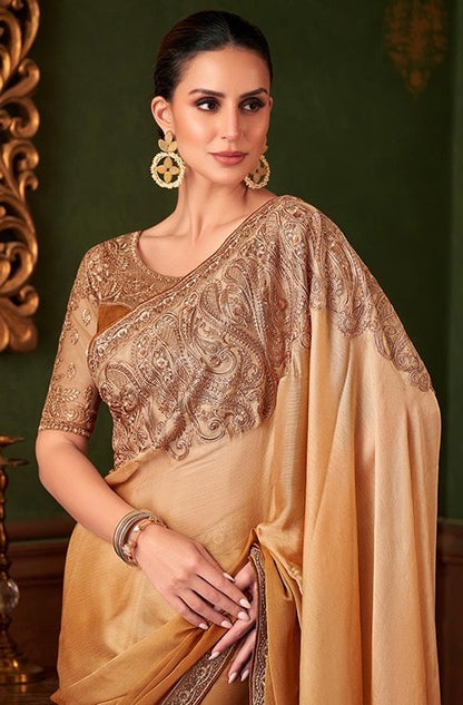 Tuscany Color Cocktail Readymade Saree