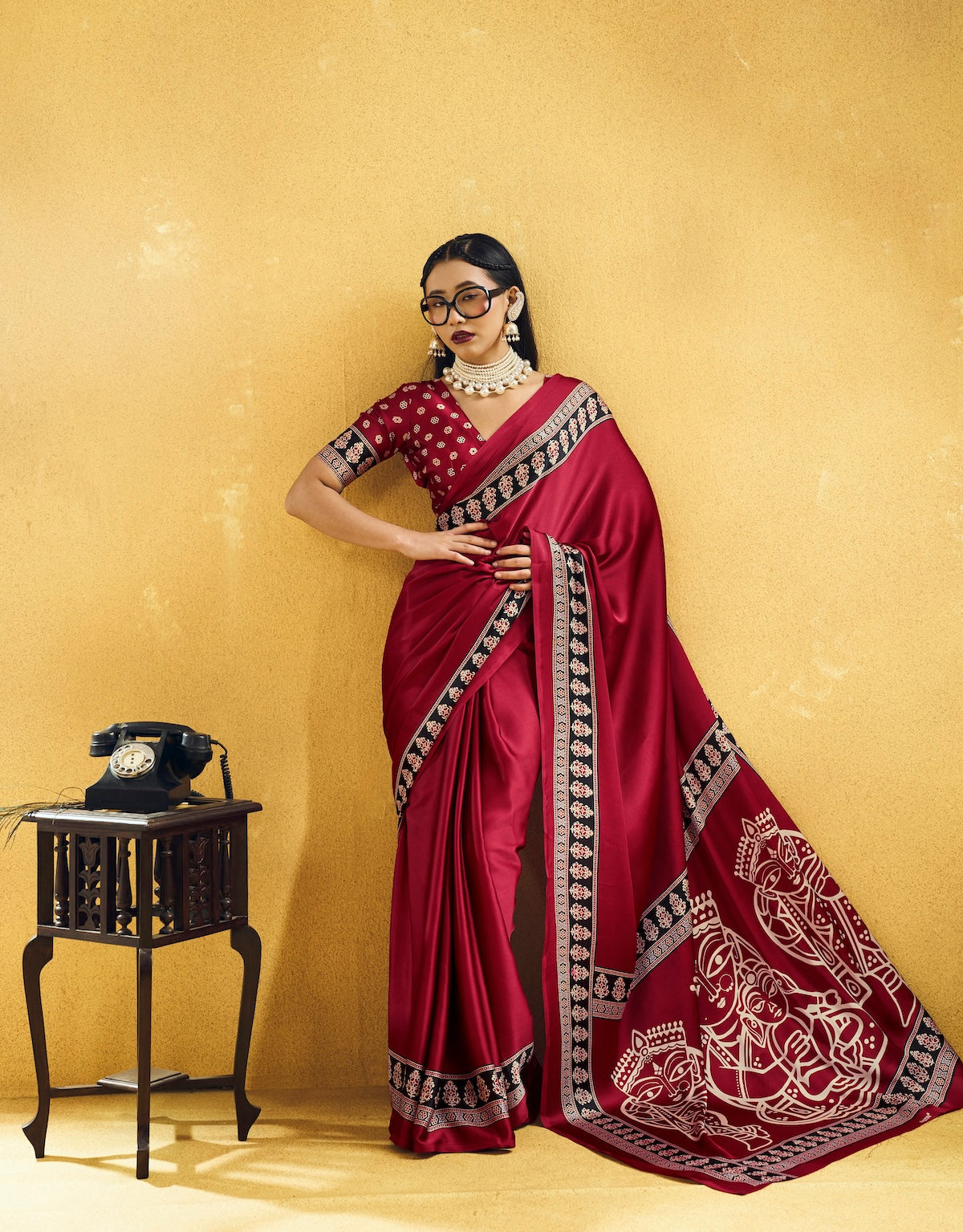 maroon ready to wear by stylebypanaash