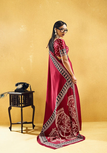 maroon ready to wear by stylebypanaash