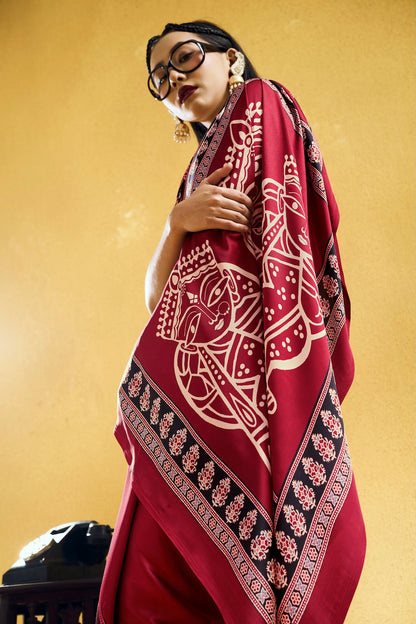 maroon ready to wear by stylebypanaash