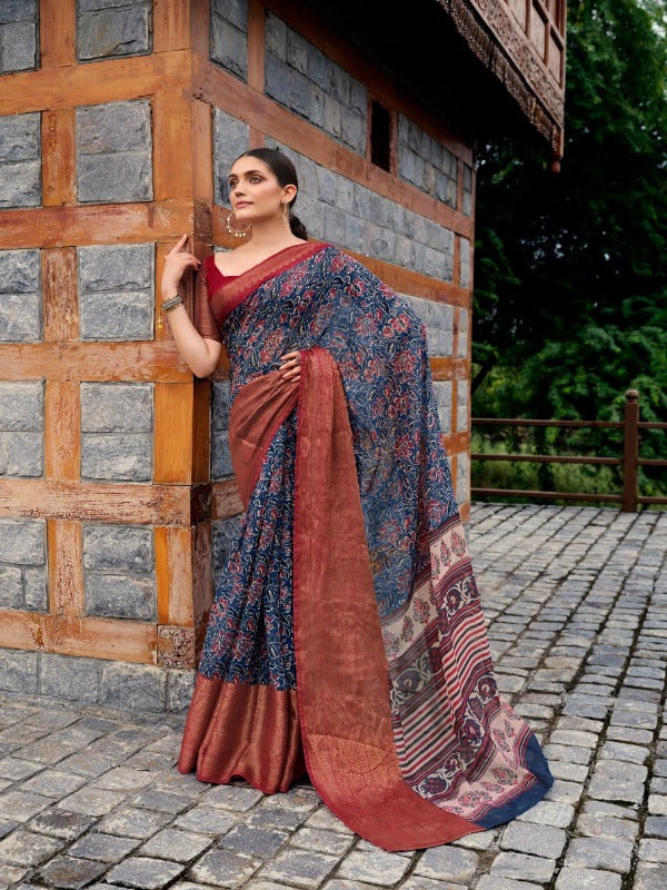 Amazon offers on sarees: Buy Banarasi, silk jacquard, cotton sarees and  more on Amazon Freedom Sale | - Times of India